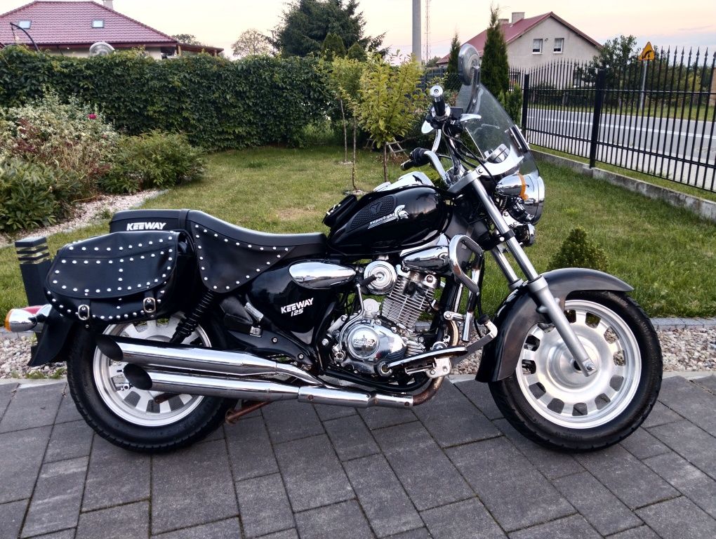 Keeway Superlight 125 **ubrany** kat A1/B z Niemiec Transport