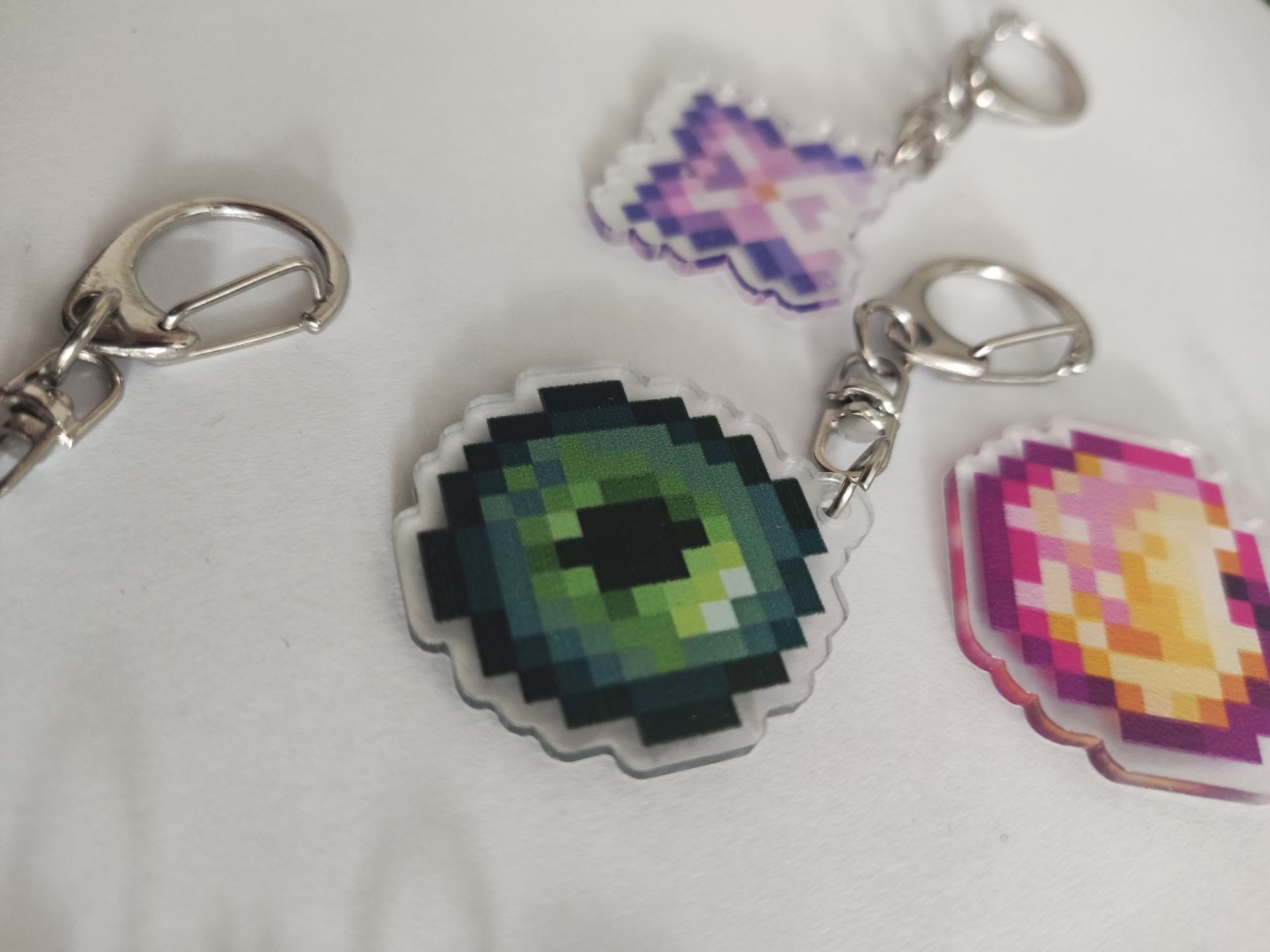 Breloczek Pixel Art – Styl Minecraft! Nowe!