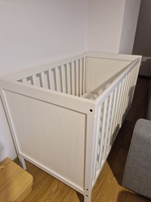 Łóżeczko Ikea Sundvik + materac skonast Idealne