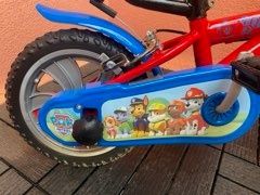 Rower dziecięcy Disney Psi Patrol 12 cali, Czerwony