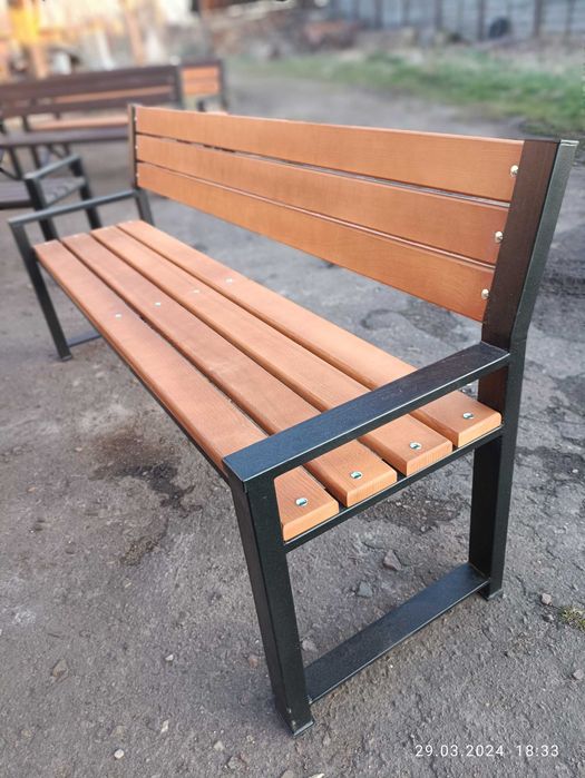 Садові лавки лофт