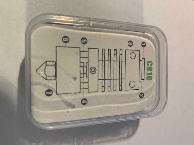 Metalowy hotend - zestaw do drukarek 3D Creality CR10.