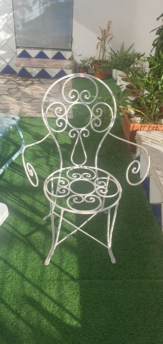 Cadeira de ferro lindíssima