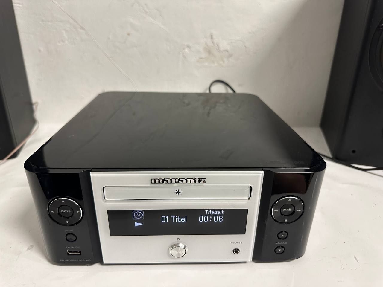 odbiornik CD  Marantz M-CR 610, FLAC,WAV, WMA, MP3AirPlay, DLNA .