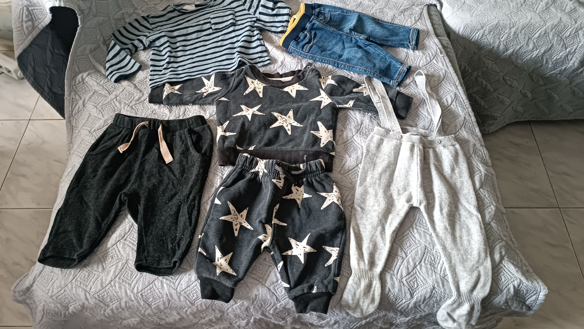 Roupa de menino dos 0 aos 6 meses