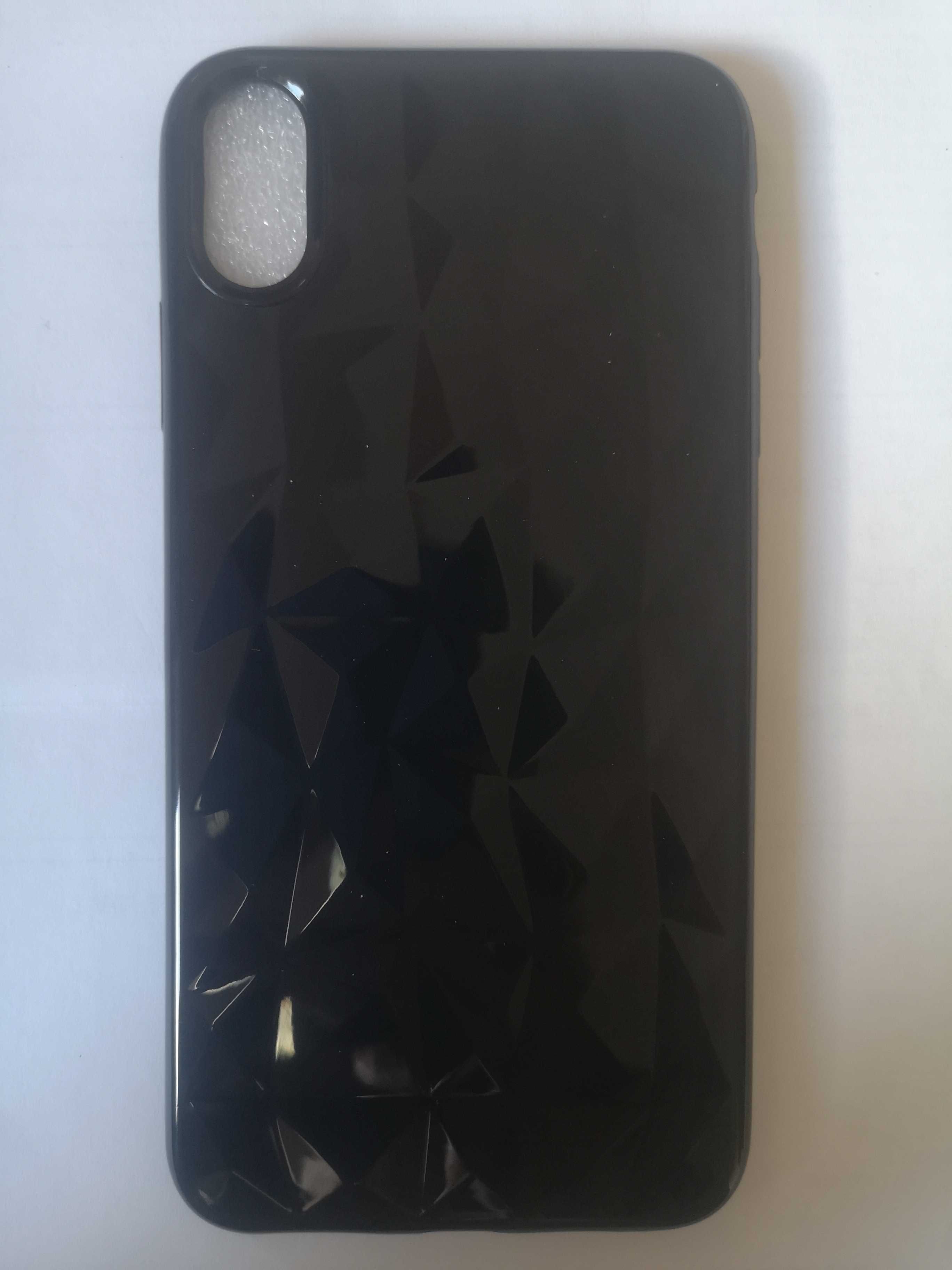 iPhone XS MAX back case Forcell Prism czarny / etui na tył telefonu
