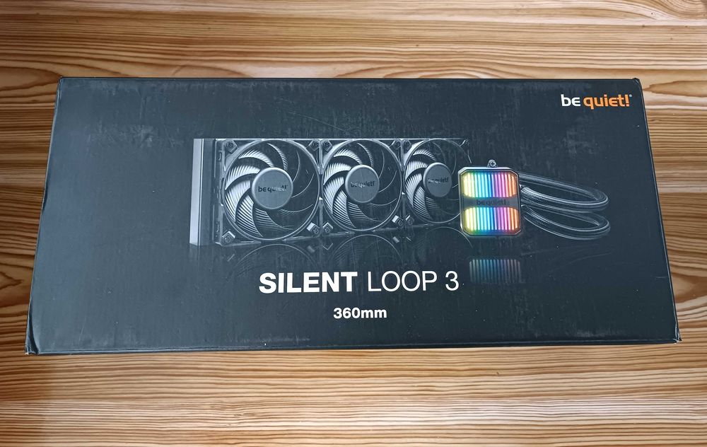НОВАЯ Система водяного охлаждения Be Quiet! Silent Loop 3 360 mm
