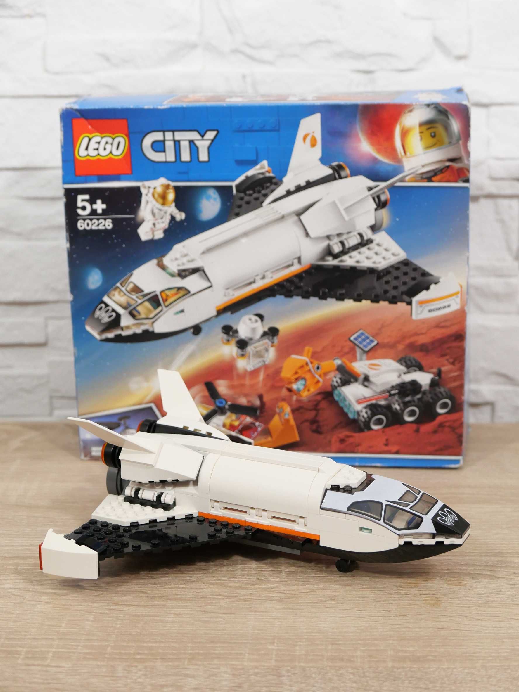 Lego City klocki zestaw 60226 Misja na Marsa rakieta sputnik