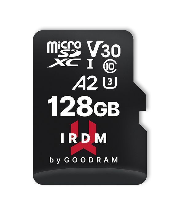 Karta pamięci micro sd IRDM - 128GB z UHS I U3 V30 A2 170MB/s