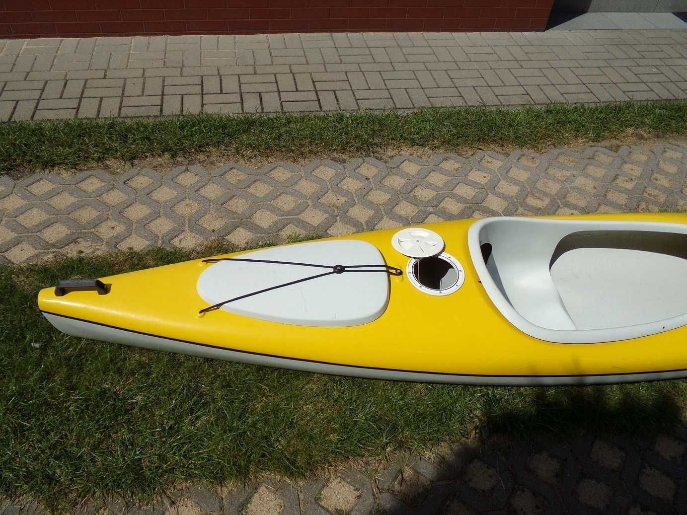 Kajak Wigraszek 1- osobowy 398 cm dł. + wiosło.