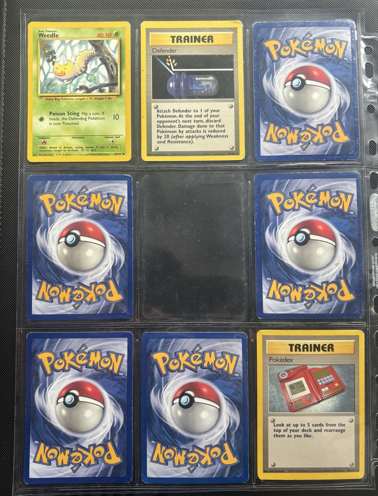 Cartas Pokemon Base Set ingles