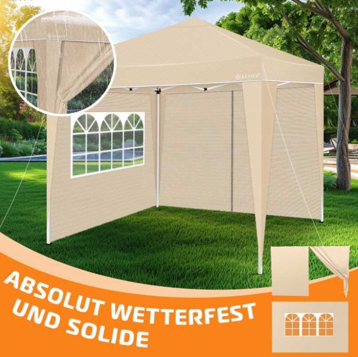 Ścianki boczne do pawilonu KESSER 2 ścianki 300 x 300