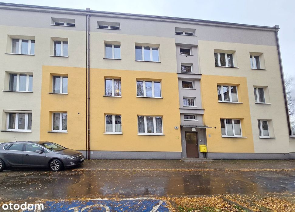 Katowice, Wyplera, 2 pokoje z balkonem w bloku