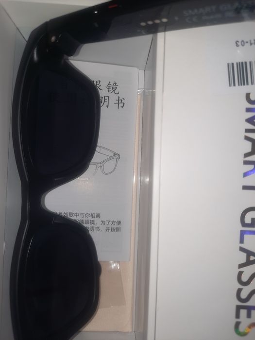 Гарнитура блютуз умные очки с ии, розумні окуляри, смарт окуляри