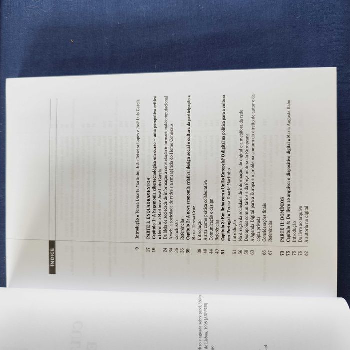 T D Martinho, J T Lopes, Luís Garcia - Cultura Digital em Portugal