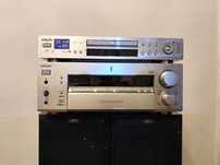 Zestaw głośników Jamo 5+1, amplituner SONY DB1080, DVD SONY DVP-NS905V
