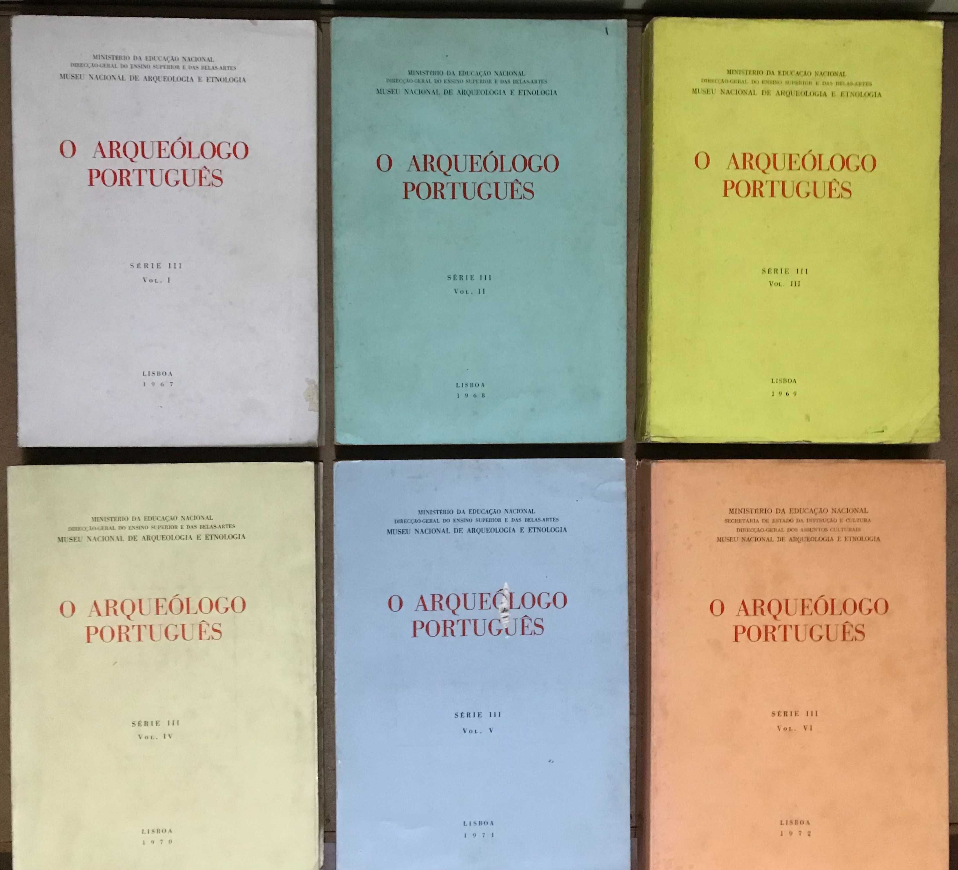 "O Archeologo Português" - Séries I, III e IV