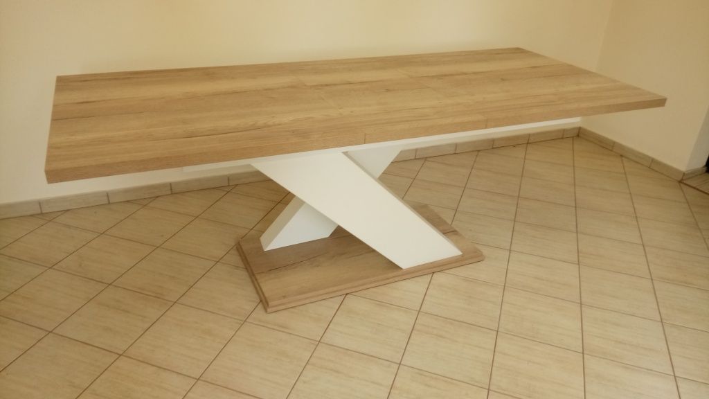 Stół X duży rozkladany  90x170x260