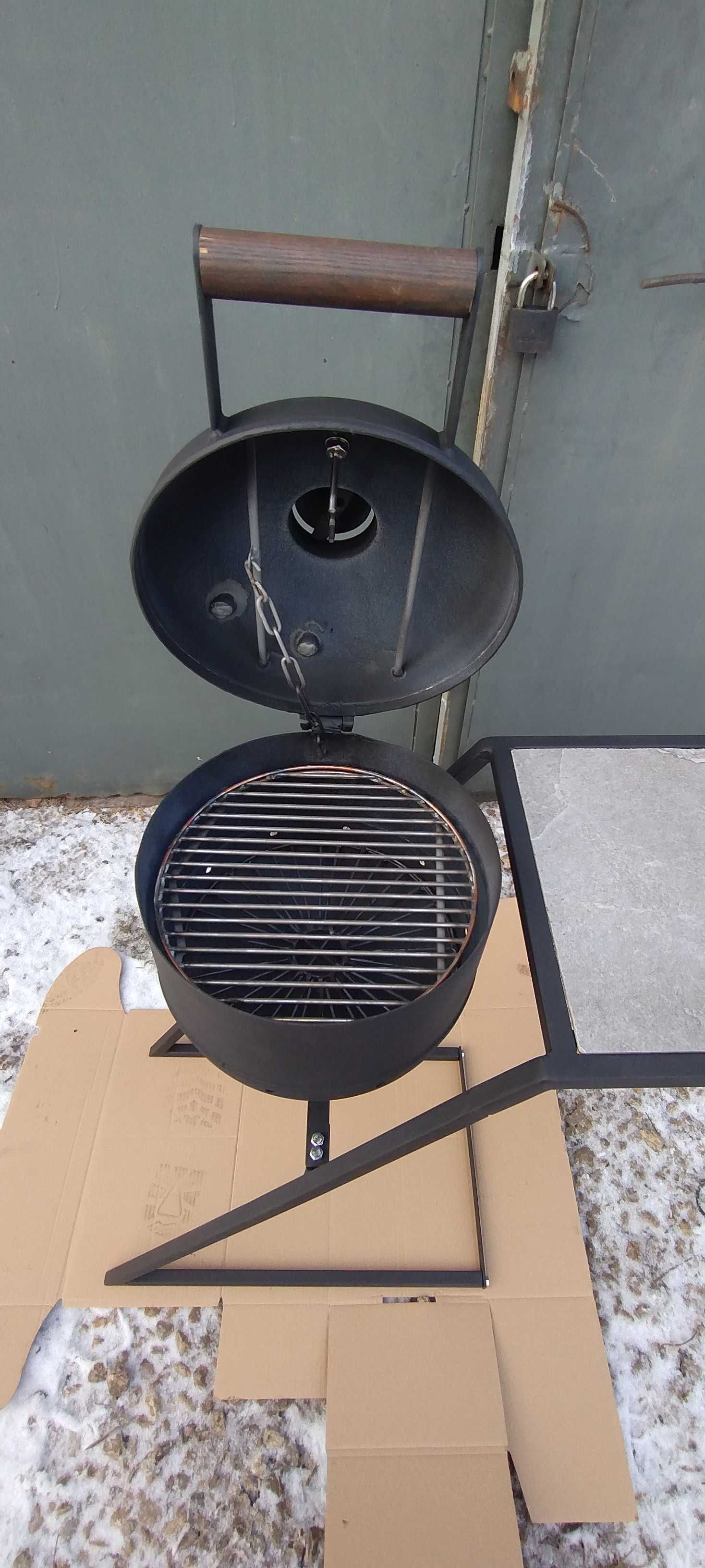 Grill z butli gazowej