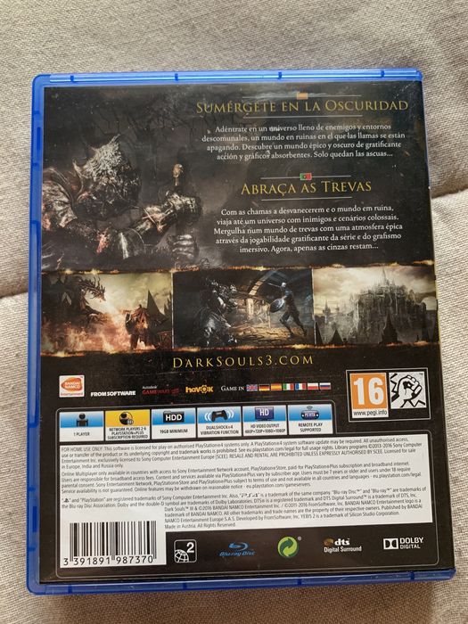 Dark Souls III para Ps4