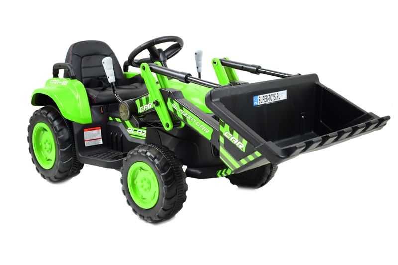 Autko na akumulator TRAKTOR SPYCHACZ BLAZIN auto traktorek koparka