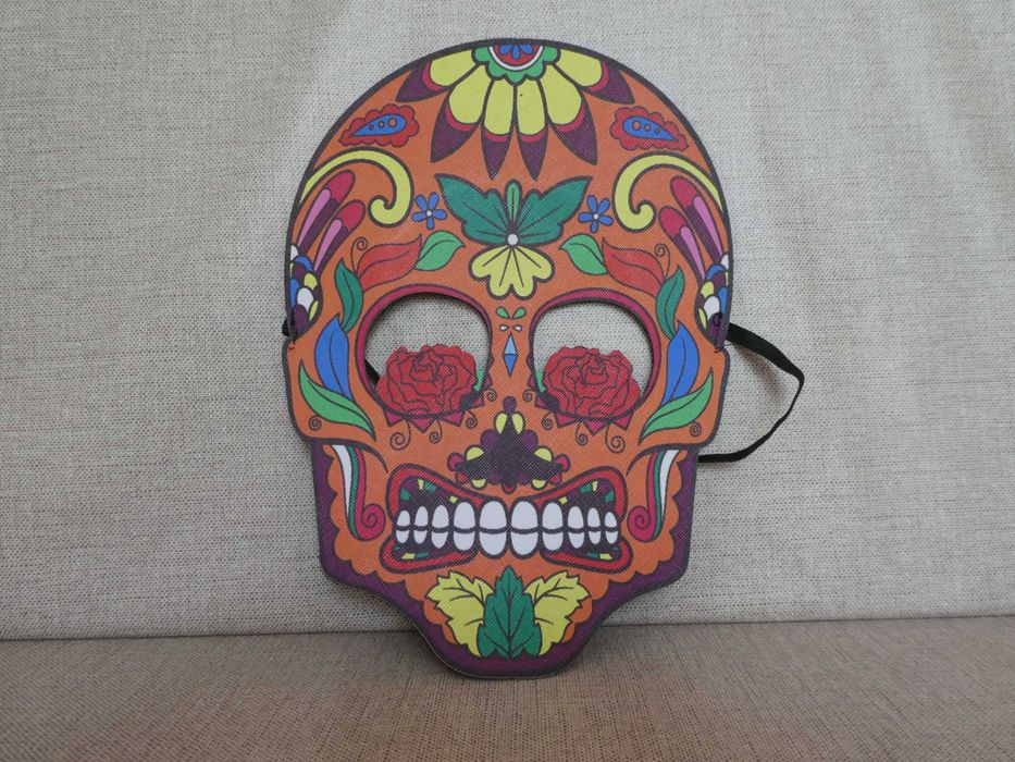 Máscara Caveira Mexicana Halloween