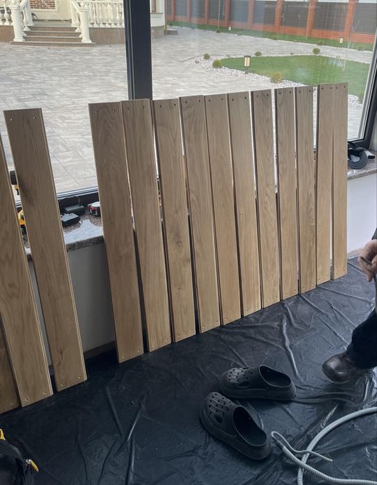 Вагонка з дуба, вагонка, плінтус з дуба