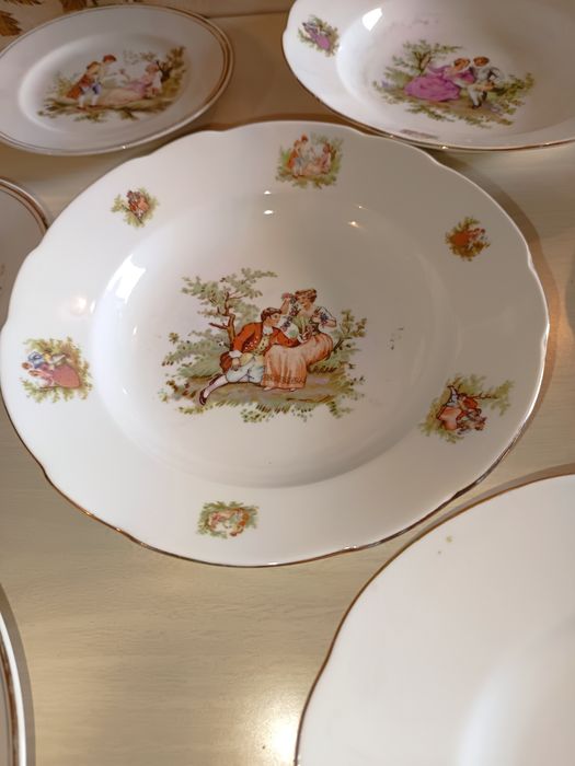 Miłość Wiedeńska, fabryka Porcelany Ćmielów PRL