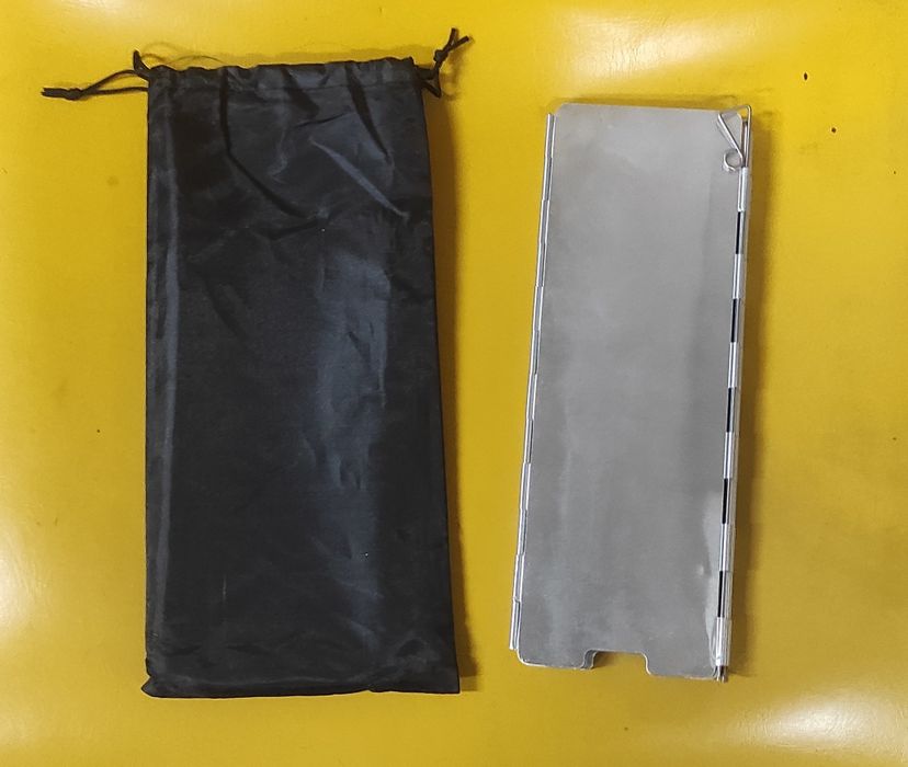 Quebra vento fogão camping