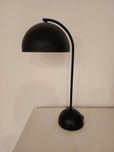 lampa stołowa FORM czarna loft HUBSCH