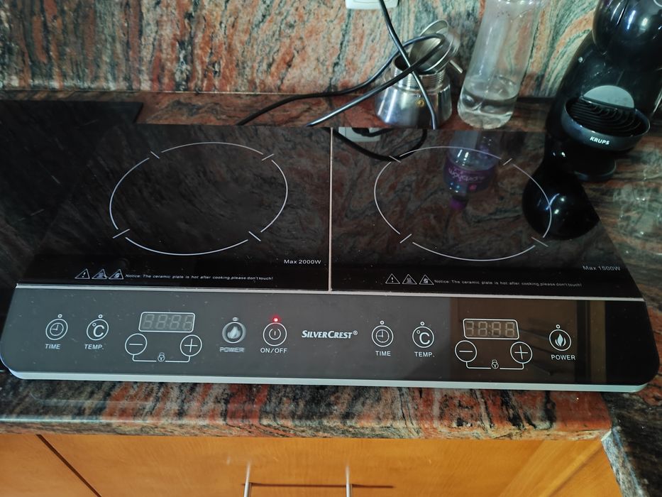 Placa de indução silver crest