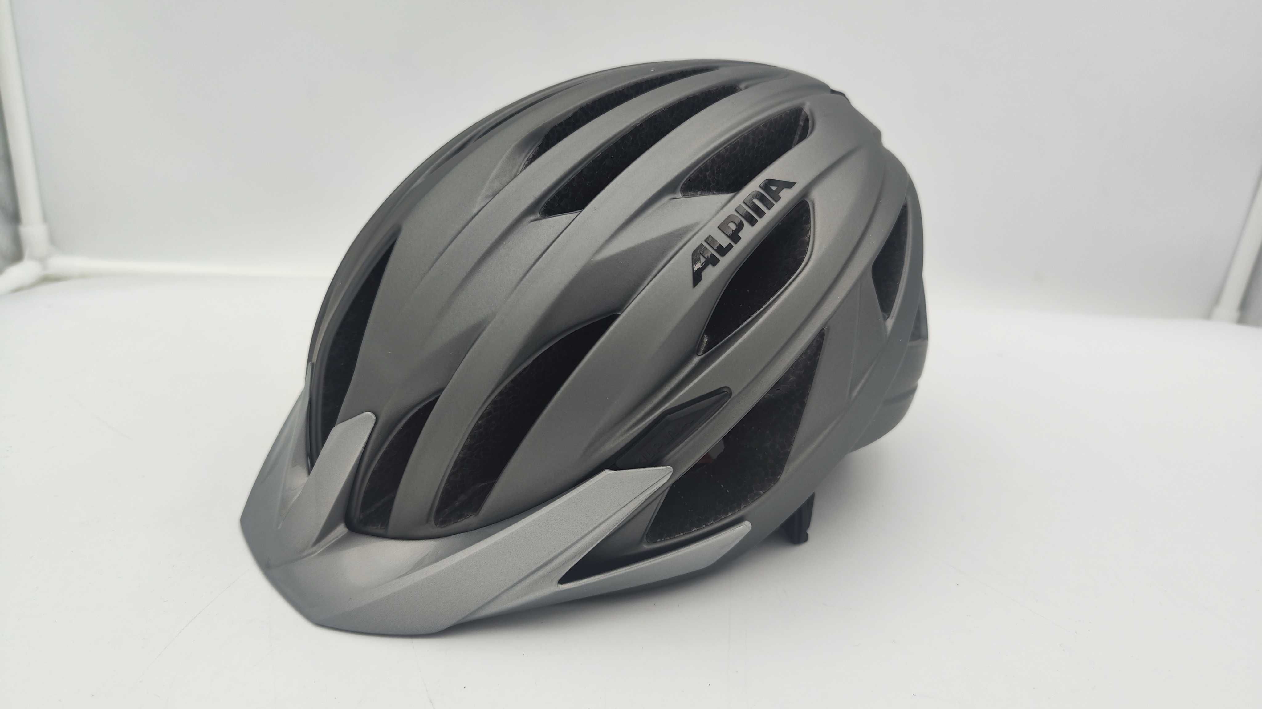 Kask Rowerowy ALPINA HAGA LED r. 51-56 cm (T22)