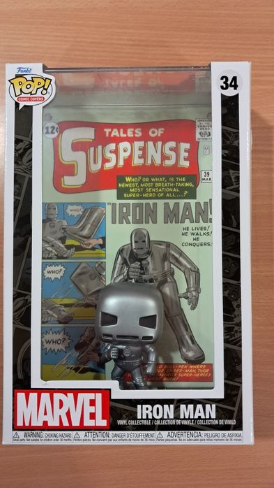 Pop comic covers -Iron Man Funko