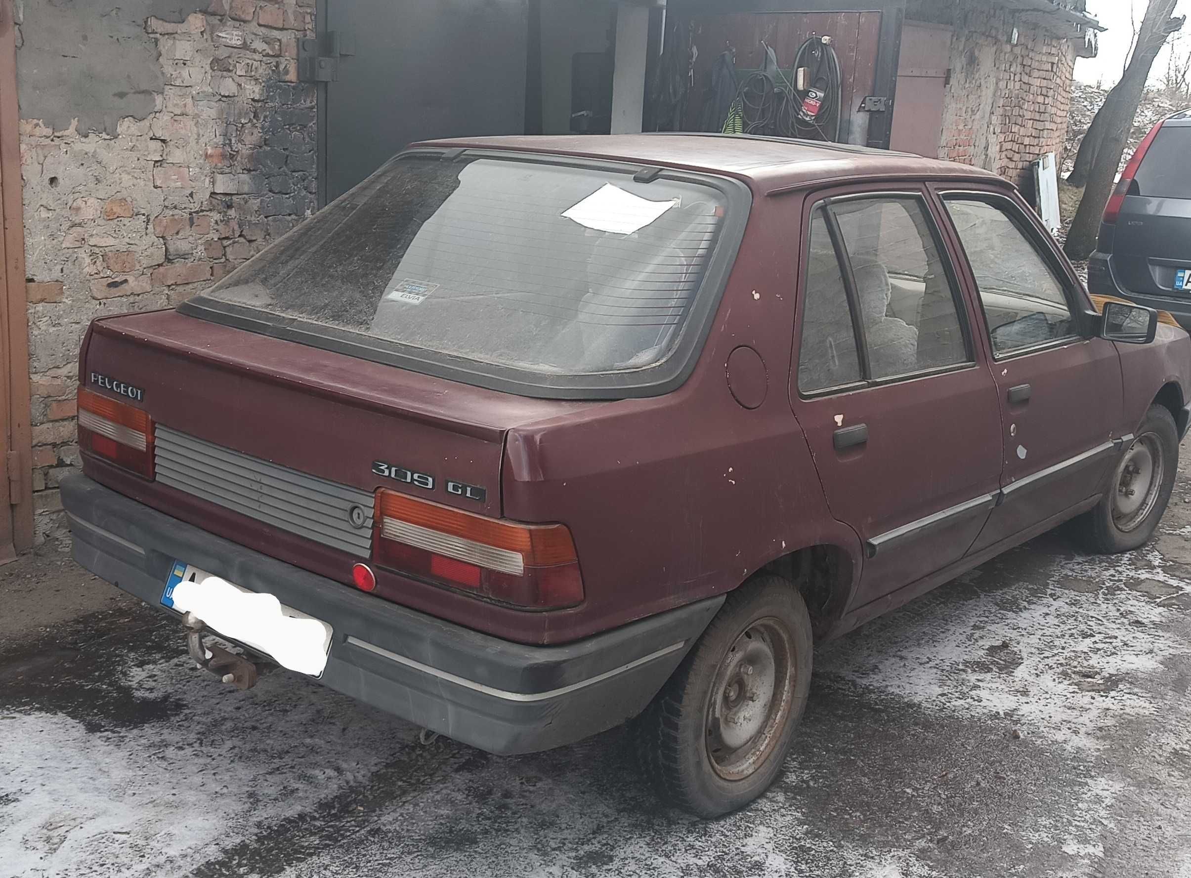 Запчастини,Бампер,Peugeot 309, розборка Пежо 309