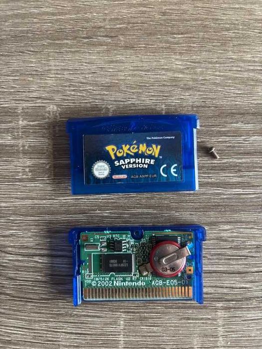 Pokemon Sapphire Original Versão EU