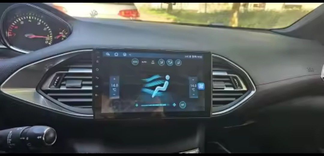 Rádio Peugeot 308 Android 13 com GPS (Novo)