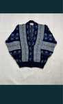 Kardigan Annie M made in scotland pure wool vintage sweter