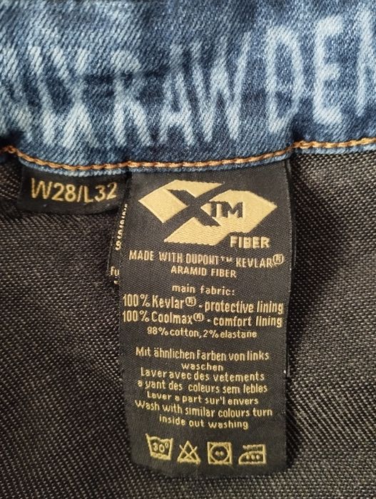 Używane męskie spodnie jeansowe John Doe Ironhead Mechanix r. W28/L32