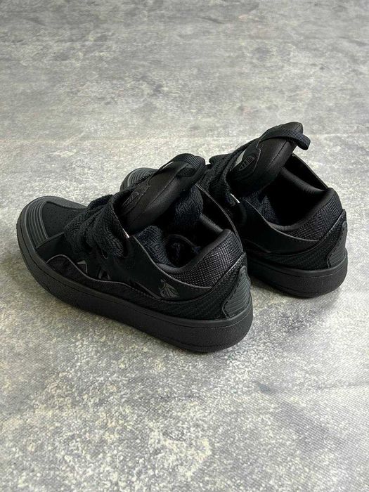 Кеди Lanvin Curb кеды ланвин кросівки ланвін Sneakers чорні 37 39 42