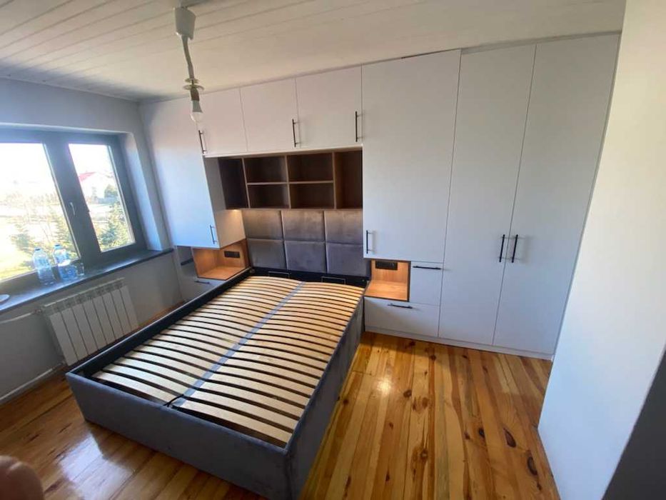 Łóżko tapicerowane pod zabudowę