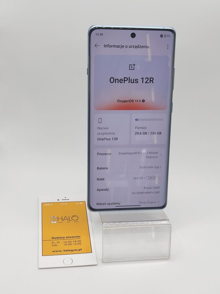 OnePlus 12R 16/256GB  od Halogsm Zgierz.