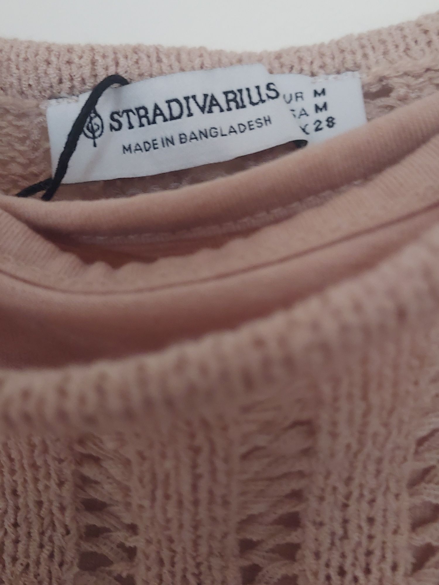 Vestido com forro Stradivarius
