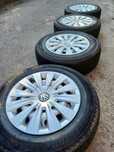 Jak nowe koła 15" lato 5x112 VW Caddy Golf 5 6 Bridgestone 195 65 R15