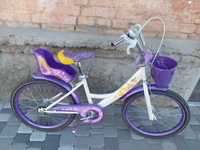 Продається дитячий б/у велосипед для дівчинки 5-8 років