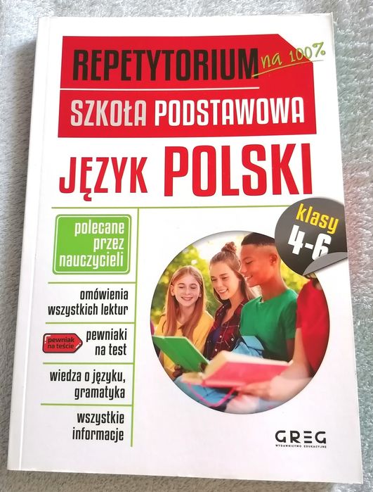 Repetytorium szkoła podstawowa język polski 4-6 klasy