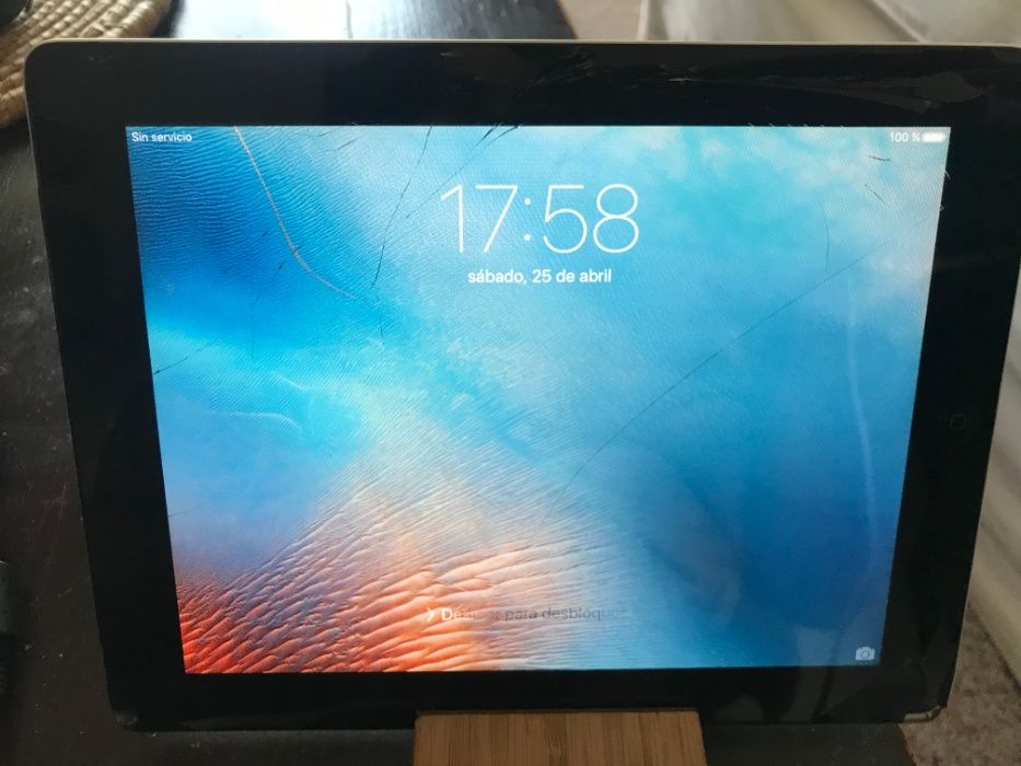 Ipad 2 tem o ecrã estalado