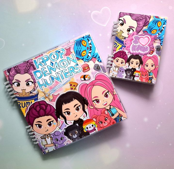 Альбом на липучках “K-Pop Demon Hunters”