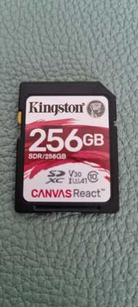 Karta pamięci Kingston 256 GB 4k ultra .