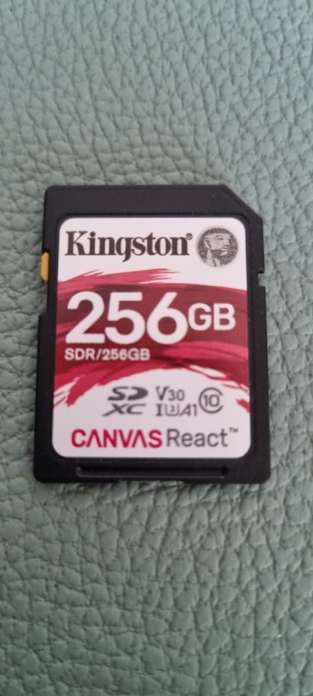 Karta pamięci Kingston 256 GB 4k ultra .