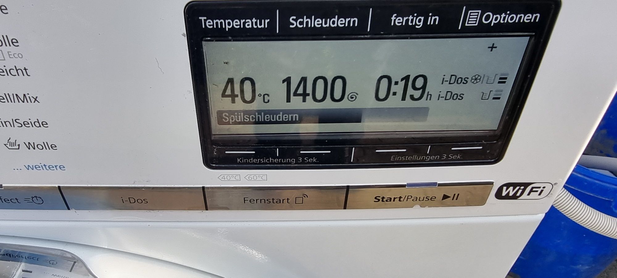 Pralka Siemens IQ 800 z Niemiec